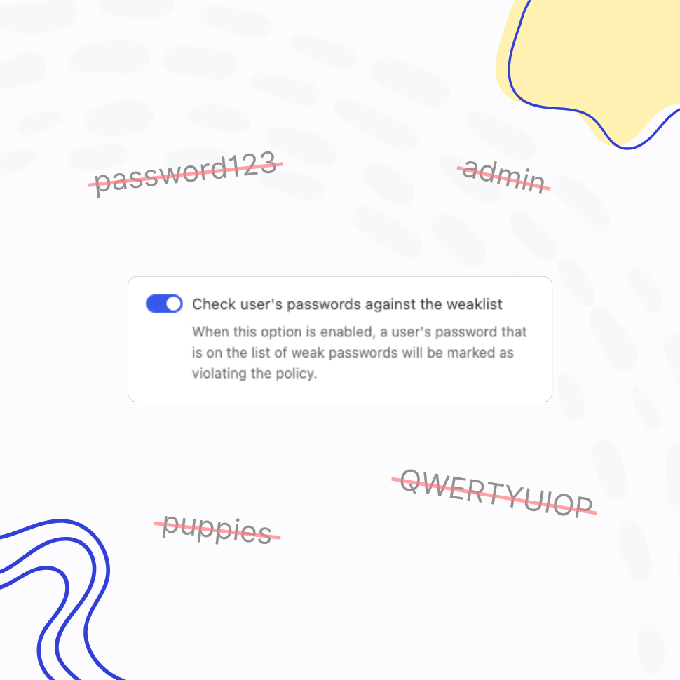 Prevent Usage of Common Passwords
